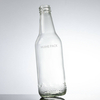 380ml Premium Textured Glass Water Bottle with Screw Lid
