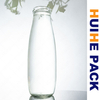Food-grade 500ml Cylinder Clear Glass Coffee Milk Beverage Bottle