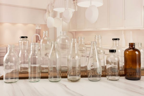 beverage glass bottles