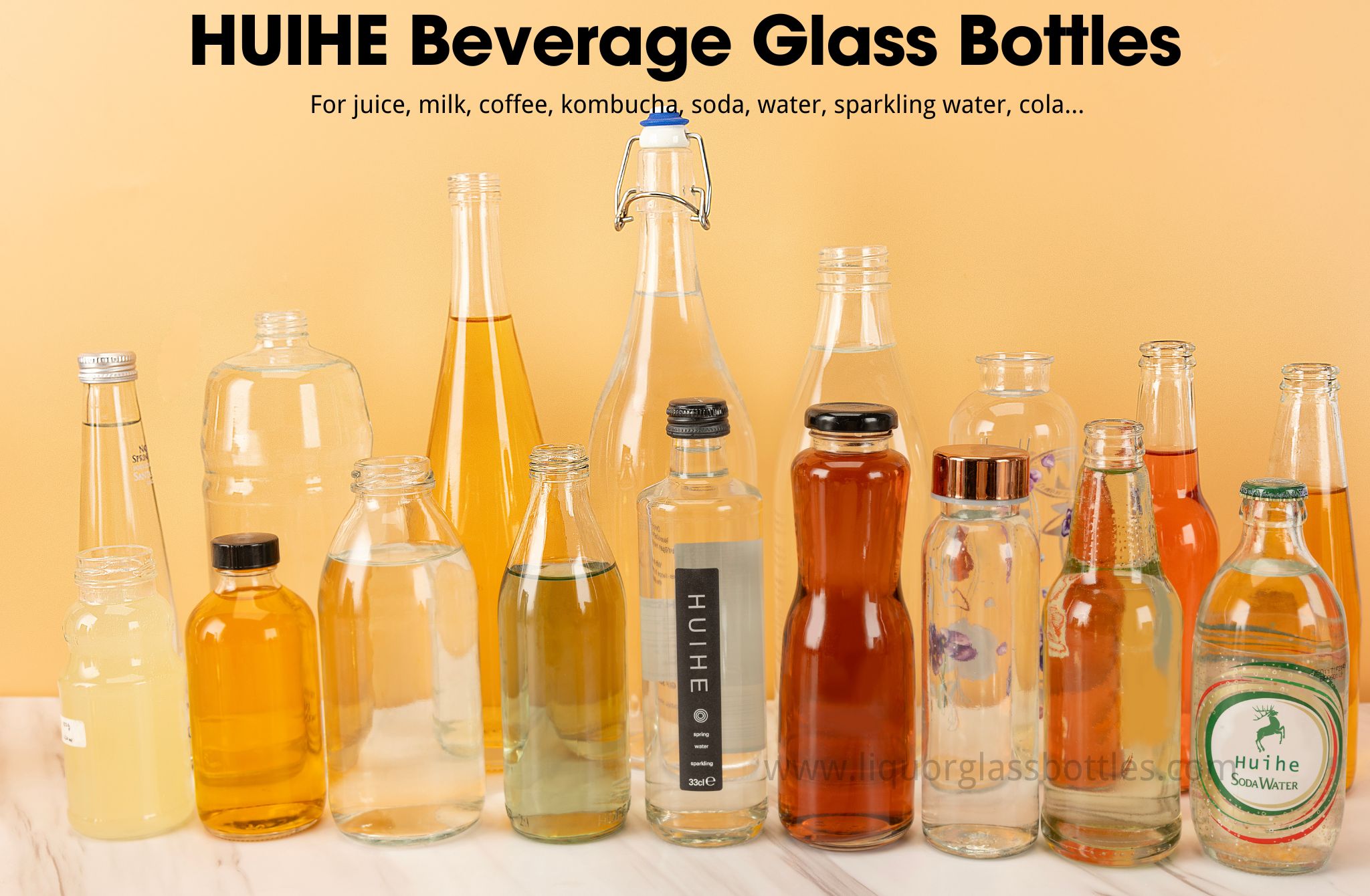 beverage glass bottle packaging