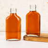 In Stock 100ml Flat Flask Vodka Pocket Glass Bottles for Sale