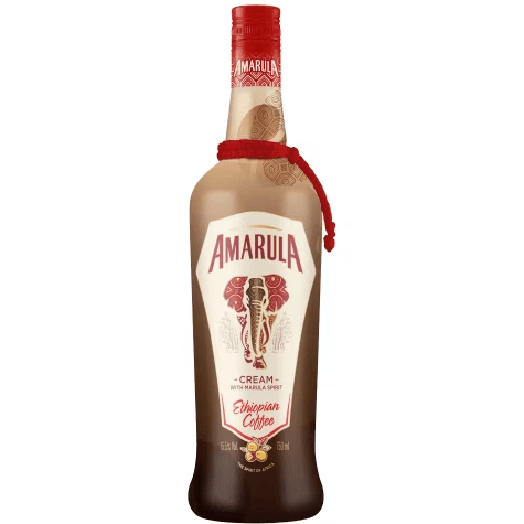 750ml Amarula Ethiopian Coffee Cream bottle
