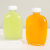 100ml 250ml 350ml 500ml Flat Fruit Juice Glass Bottles