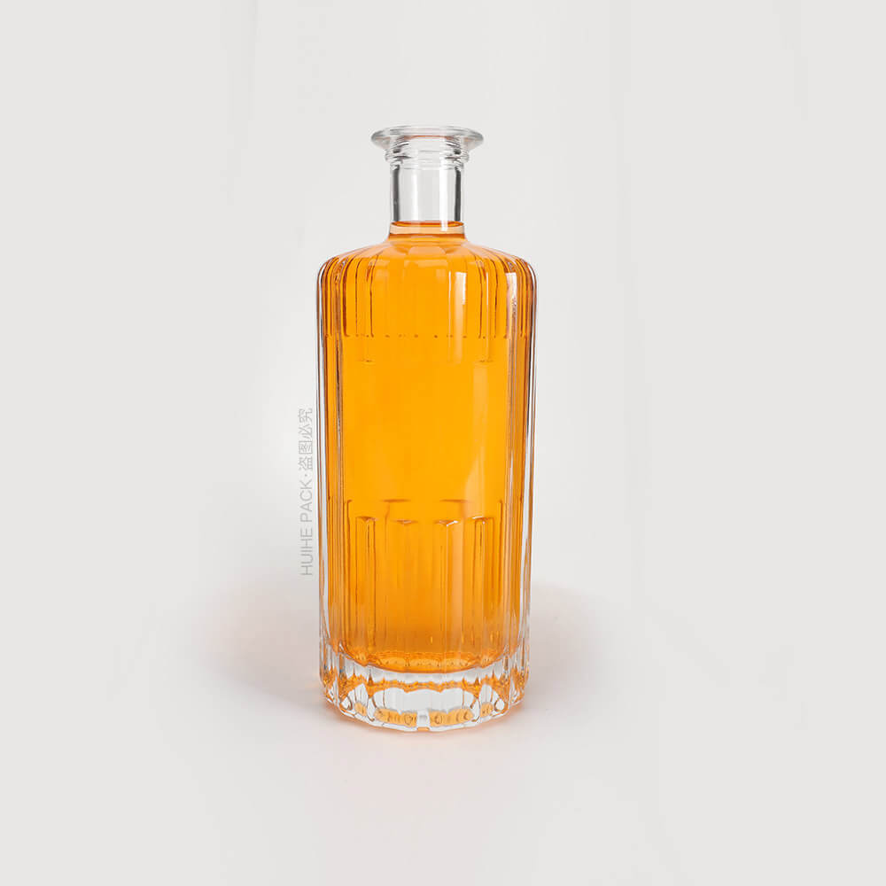 cork glass liquor bottle