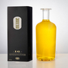 750ML Long Neck Round Shoulder Glass Liquor Bottle