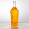 700ml Vertically Ribbed Cylinder Glass Liquor Bottle