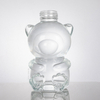 Bear Shape Clear Glass Liquor Bottle 500ml Mead Bottle