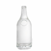 Rounded Bulbous Cylinder Glass Liquor Bottle Mead Bottle