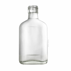 190ML Classic Flask Glass Beverage Bottle Wholesale