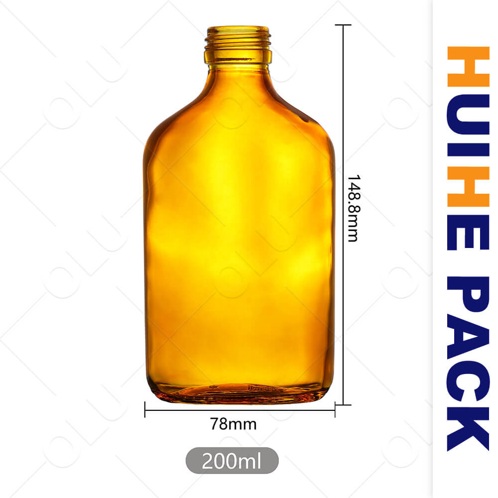 flat 200ml 700ml liqueur bottle (9)