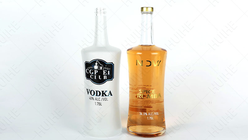 Classic Round Liquor Bottle - 1.5L waist liquor bottle