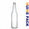650ml Cylinder Glass Sparkling Beverage Bottle with Crown Cap