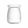 100ml Food-grade Glass Dairy Bottle for Yogurt Pudding
