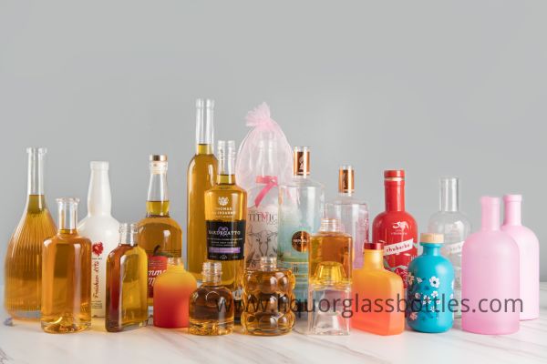 liquor glass bottles