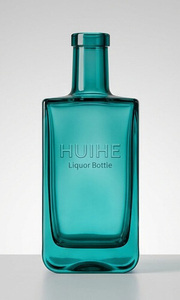 teal glass bottle 11