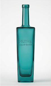 teal glass bottle 13
