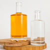 250ml 375ml 700ml 750ml Straight Round Glass Liquor Bottles