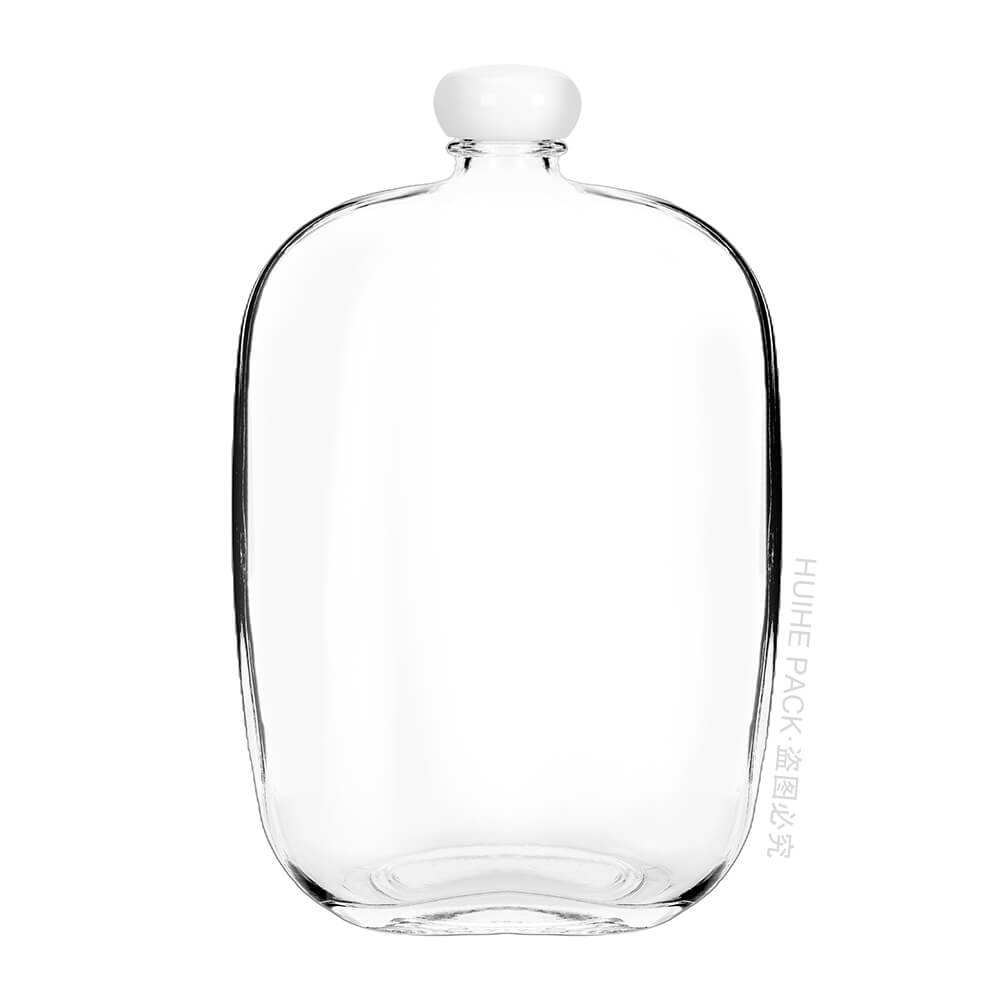 clear juice bottle