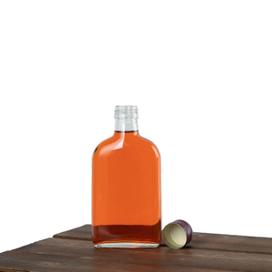 100ml 200ml Glass Alcohol Flask Bottle For Sale