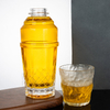 Cocktail Shaker-shaped Liquor Bottle with Diamond Texture Bottom