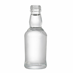 50ml Bulk High-end Clear Glass Small Whiskey Bottles