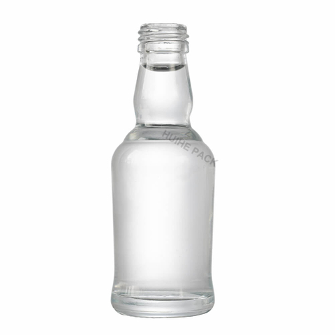 50ml Bulk High-end Clear Glass Small Whiskey Bottles