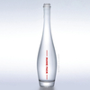 High-end 450ml Transparent Glass Mineral Water Bottle 