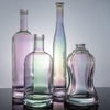 Holographic Coating Glass Liquor Bottle for Whisky Rum Tequila Brandy Vodka