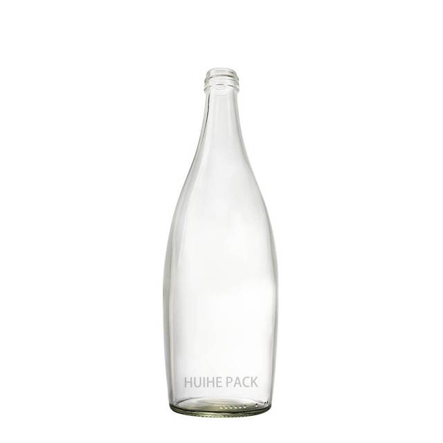 780ml Flint Clear Glass Water Bottle Customized