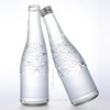 330ml Unique Shape Clear Glass Water Bottle with Screw Lid