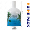 1L Coconut Flavored Cream Liqueur Rum Vodka Spirits Bottle