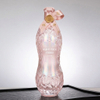 750ml Irregular Clear Glass Whiskey Bottle with Custom Cork