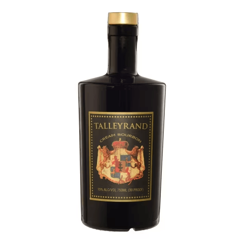 750ml Big Spring Spirits Talleyrand Organic Bourbon Cream bottle