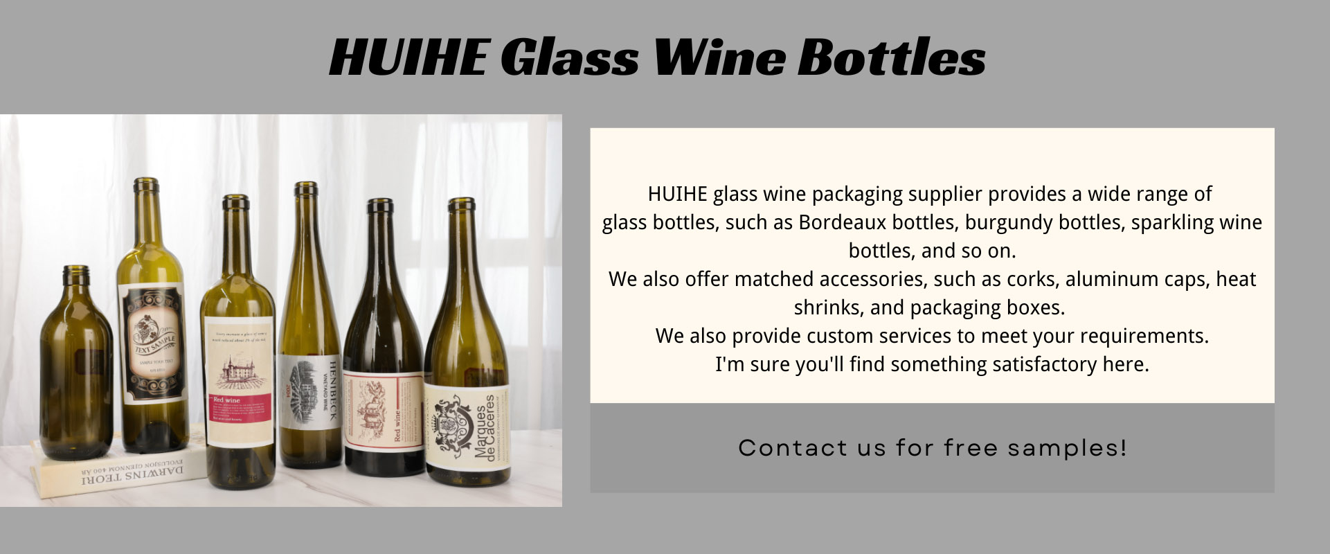 wine bottle wholesale