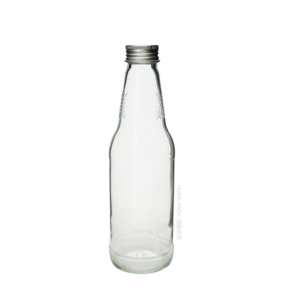 soymilk glass bottle