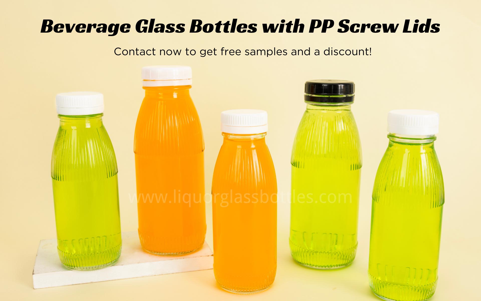 beverage glass bottles