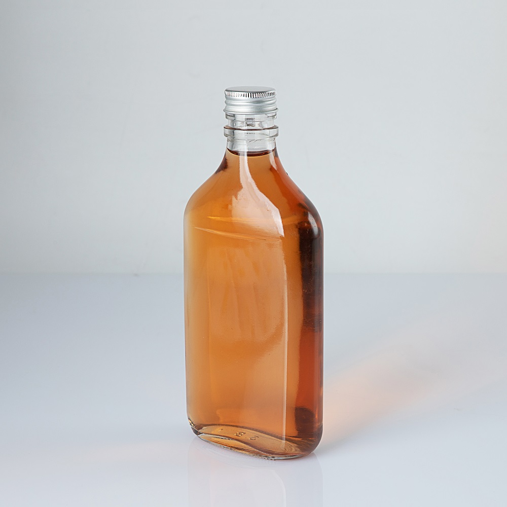 flat flask glass bottle (2)
