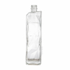  Irregular Geometric Patterns Rectangle Glass Liquor Bottle