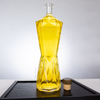 1500ml Unique Design Hourglass Shape Spirit Bottle with Metal Cork