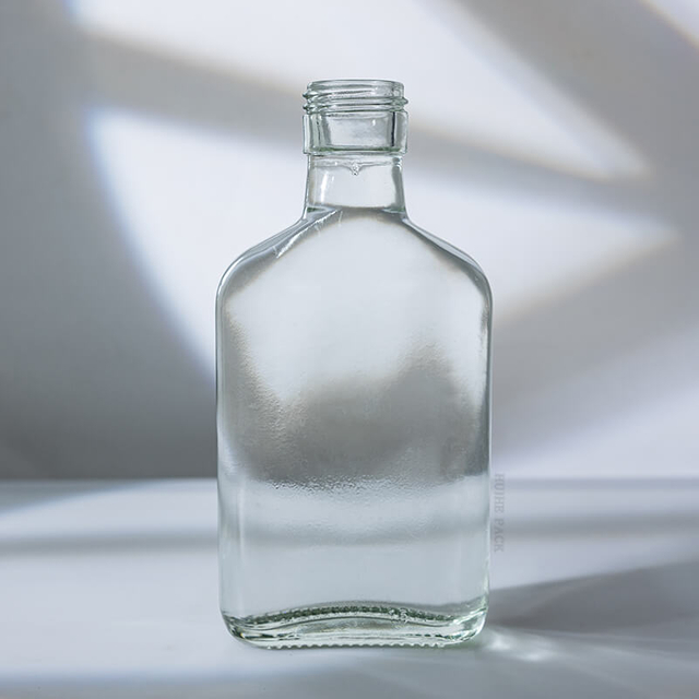 190ML Classic Flask Glass Beverage Bottle Wholesale