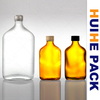 200ml 700ml Amber Clear Glass Liquor Bottle with Screw Cap