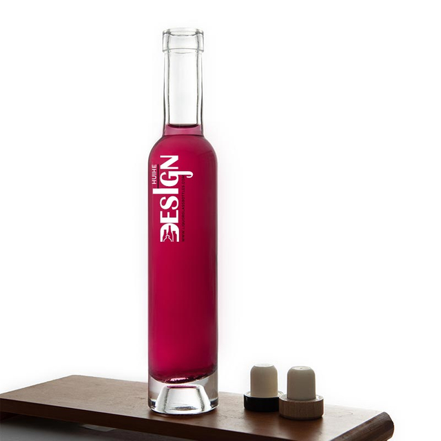 Deserowa lodowa szklana butelka na wino