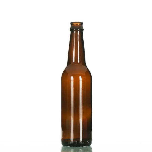 Butelki do pakowania piwa z bursztynowego, zielonego i niebieskiego szkła