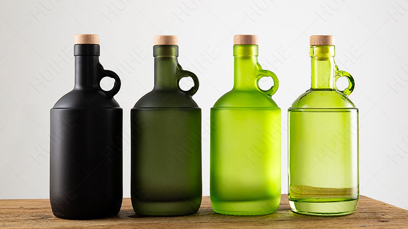 Classic Round Liquor Bottle - moonshine liquor bottle