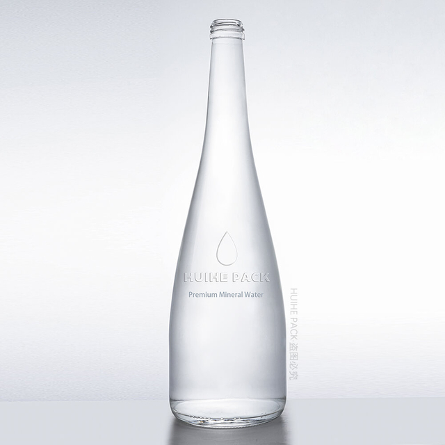 900ml klart flint glas vandflaske Engros 
