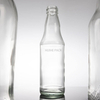 High-end 270ml Transparent Glass Water Bottle with Screw Neck