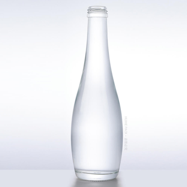 330 ml brugerdefinerede glas vandflasker med m&aelig;rkelogoer Engros