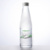250ml Ribbed High-end Clear Glass Water Bottle Bulk