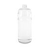 Narrow Mouth 1 Liter Round Soda Water Glass Bottle