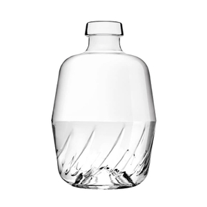 70cl Glass Barley Bottle for Vodka Rum Gin Tequila Whisky with Carnette Finish